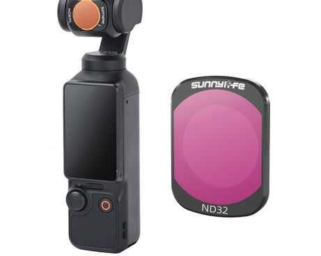 For DJI Osmo Pocket 3 Sunnylife Camera Lens Magnetic Metal Filter, No Impact On Gimbal Reset, MCUV, ND8, ND16, ND32, ND64, CPL, ND8PL, ND16PL, ND32PL, ND64PL, 3 in 1 CPL ND8 ND16, 4 in 1 ND8-64, 4 in 1 ND8-64PL, 4 in 1 UV CPL ND32 ND64                 ...