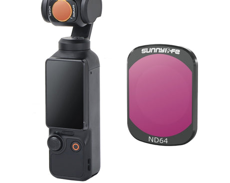For DJI Osmo Pocket 3 Sunnylife Camera Lens Magnetic Metal Filter, No Impact On Gimbal Reset, MCUV, ND8, ND16, ND32, ND64, CPL, ND8PL, ND16PL, ND32PL, ND64PL, 3 in 1 CPL ND8 ND16, 4 in 1 ND8-64, 4 in 1 ND8-64PL, 4 in 1 UV CPL ND32 ND64                 ...