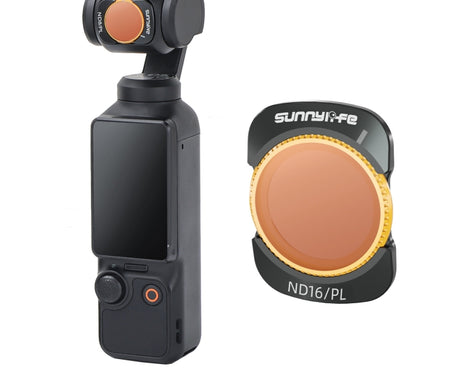 For DJI Osmo Pocket 3 Sunnylife Camera Lens Magnetic Metal Filter, No Impact On Gimbal Reset, MCUV, ND8, ND16, ND32, ND64, CPL, ND8PL, ND16PL, ND32PL, ND64PL, 3 in 1 CPL ND8 ND16, 4 in 1 ND8-64, 4 in 1 ND8-64PL, 4 in 1 UV CPL ND32 ND64                 ...