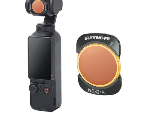 For DJI Osmo Pocket 3 Sunnylife Camera Lens Magnetic Metal Filter, No Impact On Gimbal Reset, MCUV, ND8, ND16, ND32, ND64, CPL, ND8PL, ND16PL, ND32PL, ND64PL, 3 in 1 CPL ND8 ND16, 4 in 1 ND8-64, 4 in 1 ND8-64PL, 4 in 1 UV CPL ND32 ND64                 ...