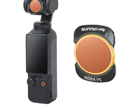 For DJI Osmo Pocket 3 Sunnylife Camera Lens Magnetic Metal Filter, No Impact On Gimbal Reset, MCUV, ND8, ND16, ND32, ND64, CPL, ND8PL, ND16PL, ND32PL, ND64PL, 3 in 1 CPL ND8 ND16, 4 in 1 ND8-64, 4 in 1 ND8-64PL, 4 in 1 UV CPL ND32 ND64                 ...