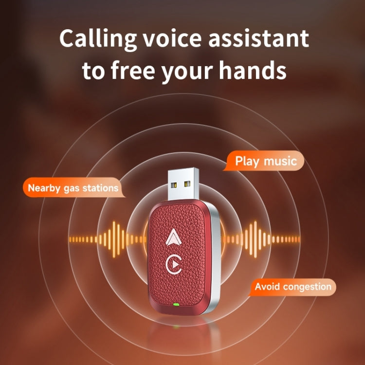 2 in 1 Car Carplay / Android Auto Carplay Box Wired to Wireless Adapter, Car Carplay / Android Auto