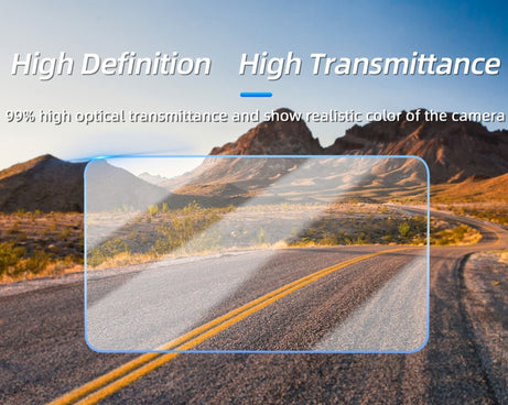 For DJI Osmo Action 5 Pro Sunnylife 3 in 1 Lens Protector Front and Rear Screen Tempered Glass Films