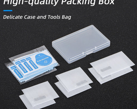 For DJI Osmo Action 5 Pro Sunnylife 3 in 1 Lens Protector Front and Rear Screen Tempered Glass Films