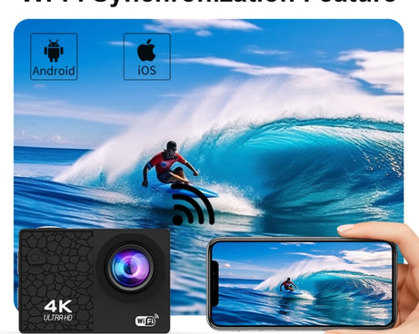 I5-360 2.0 inch IPS HD Screen Wide Angle 4K Action Camera, I5-360 with RC, I5-360 without RC