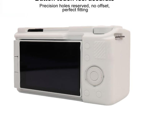Glossy Soft Silicone Protective Case, For Sony ZV-E10 II / ZV-E10M2