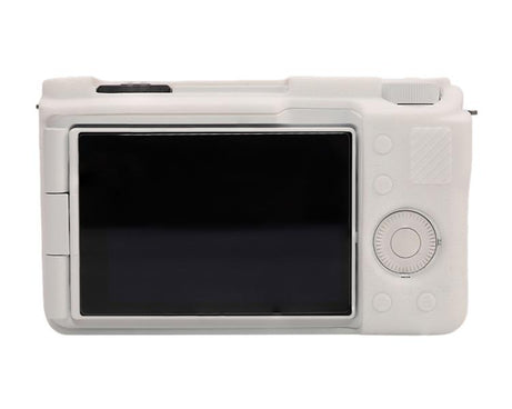 Litchi Texture Soft Silicone Protective Case, For Sony ZV-E10 II / ZV-E10M2