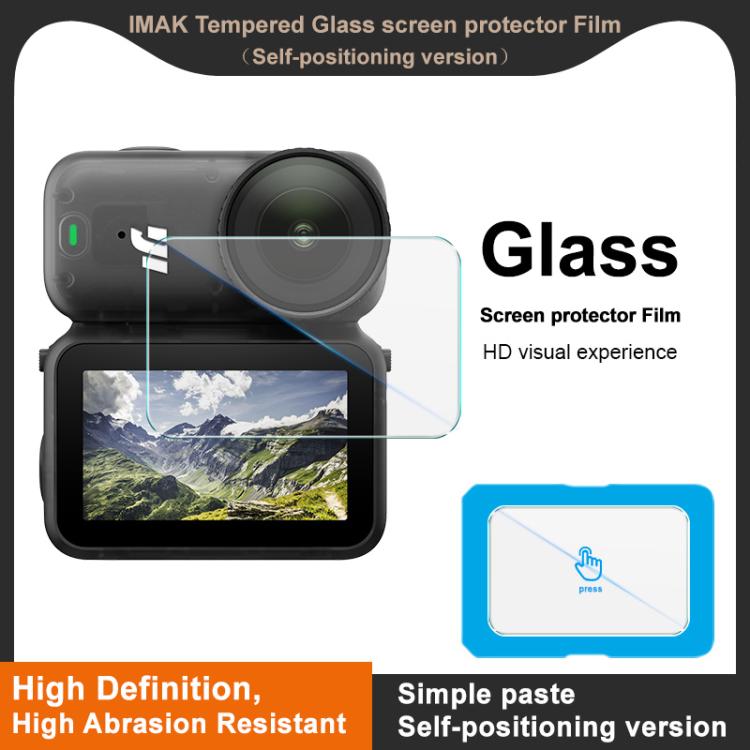 imak Tempered Glass Film, Self-positioning Version, For DJI Osmo Nano, For DJI Osmo 360, For DJI Osmo Pocket 3