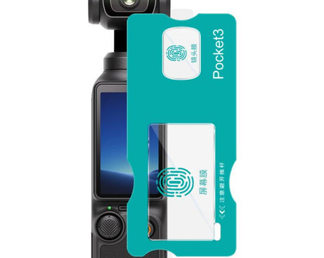 imak Tempered Glass Film with Camera Lens Film, Self-positioning Version, For DJI Osmo Action 6, For DJI Osmo Action 5 Pro, For DJI Osmo Pocket 3, For DJI Osmo Action 4