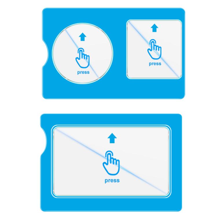 imak Tempered Glass Film with Camera Lens Film, Self-positioning Version, For DJI Osmo Action 6, For DJI Osmo Action 5 Pro, For DJI Osmo Pocket 3, For DJI Osmo Action 4