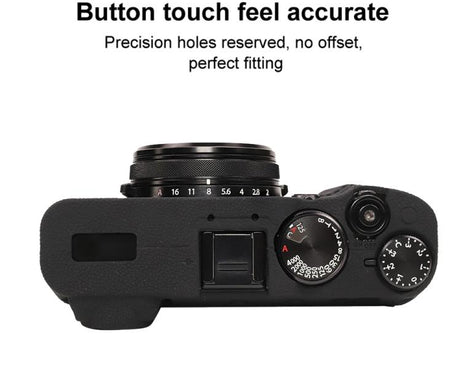 Litchi Texture Soft Silicone Protective Case, For FUJIFILM X100VI