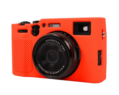 Litchi Texture Soft Silicone Protective Case, For FUJIFILM X100VI