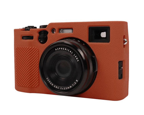 Litchi Texture Soft Silicone Protective Case, For FUJIFILM X100VI