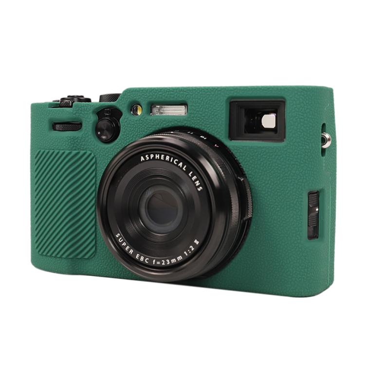 Litchi Texture Soft Silicone Protective Case, For FUJIFILM X100VI