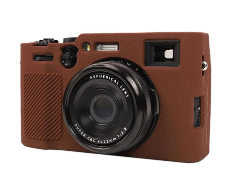 Litchi Texture Soft Silicone Protective Case, For FUJIFILM X100VI