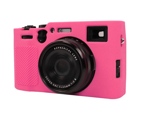 Litchi Texture Soft Silicone Protective Case, For FUJIFILM X100VI