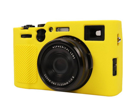 Litchi Texture Soft Silicone Protective Case, For FUJIFILM X100VI