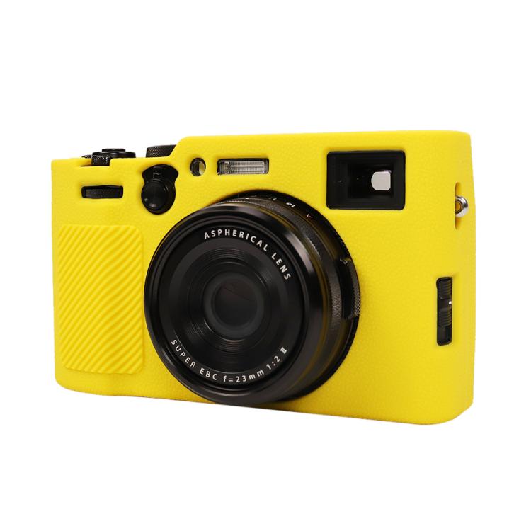 Litchi Texture Soft Silicone Protective Case, For FUJIFILM X100VI