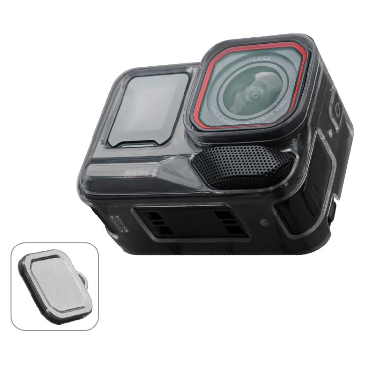 Body Soft TPU Protective Case with Lens Cover, For Insta360 Ace / Ace Pro / Pro 2, For Insta360 GO 3S