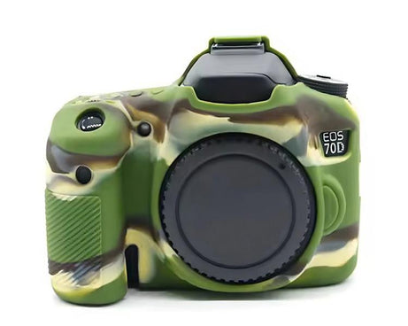 Soft Silicone Protective Case, For Canon EOS 70D