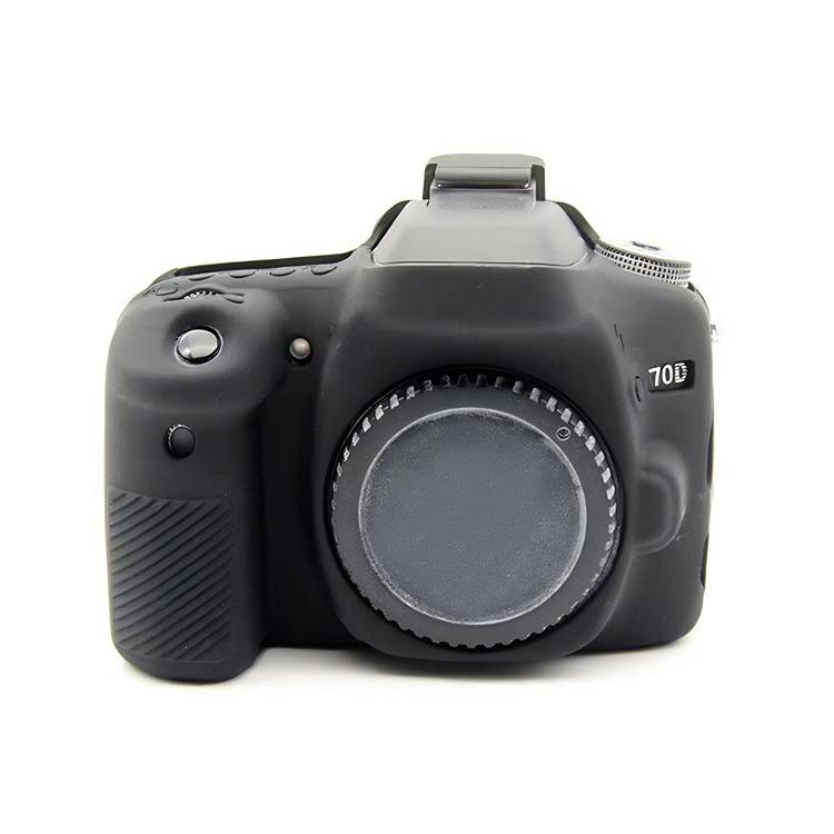 Soft Silicone Protective Case, For Canon EOS 70D