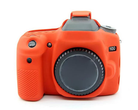 Soft Silicone Protective Case, For Canon EOS 70D