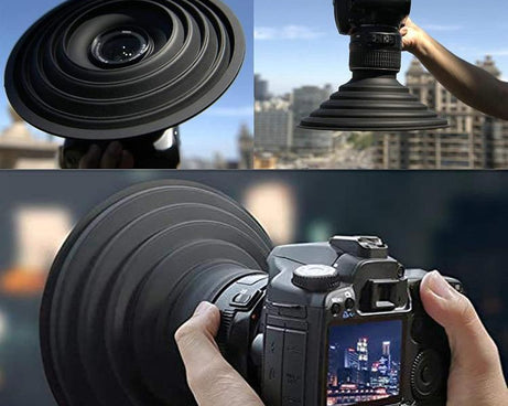 Universal Silicone Lens Hood, 30-50mm, 50-70mm, 70-90mm