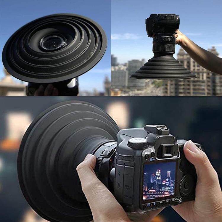 Universal Silicone Lens Hood, 30-50mm, 50-70mm, 70-90mm