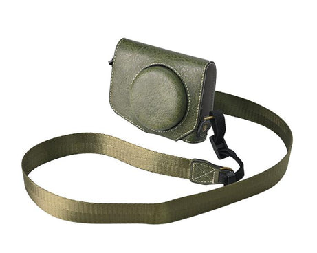 Retro Litchi Texture Leather Full Body Camera Case Bag with Strap, For Canon G7 X Mark III / G7X3, For Canon PowerShot SX740 HS