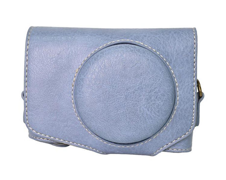 Retro Litchi Texture Leather Full Body Camera Case Bag with Strap, For Canon G7 X Mark III / G7X3, For Canon PowerShot SX740 HS