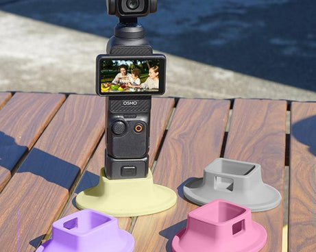 BRDRC Silicone Desktop Base Bracket, For DJI OSMO Pocket 3