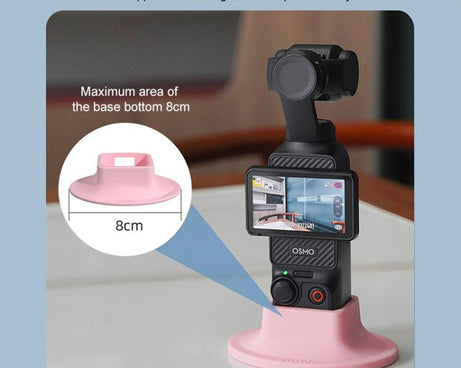 BRDRC Silicone Desktop Base Bracket, For DJI OSMO Pocket 3