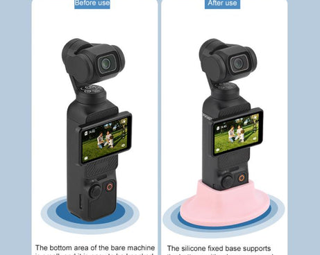 BRDRC Silicone Desktop Base Bracket, For DJI OSMO Pocket 3