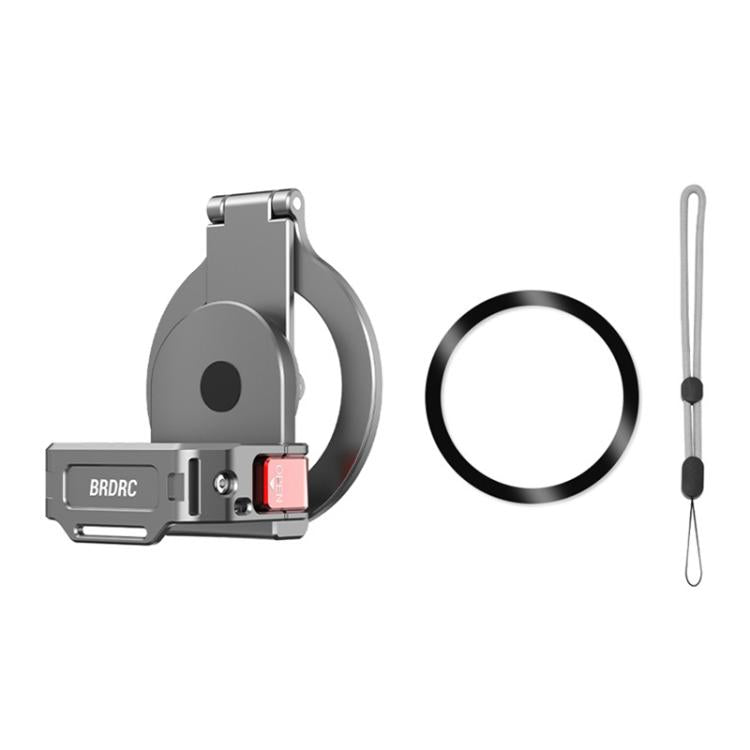 BRDRC Smartphone Teleprompter Stand Desktop Clamp Cold Shoe Extension Mount