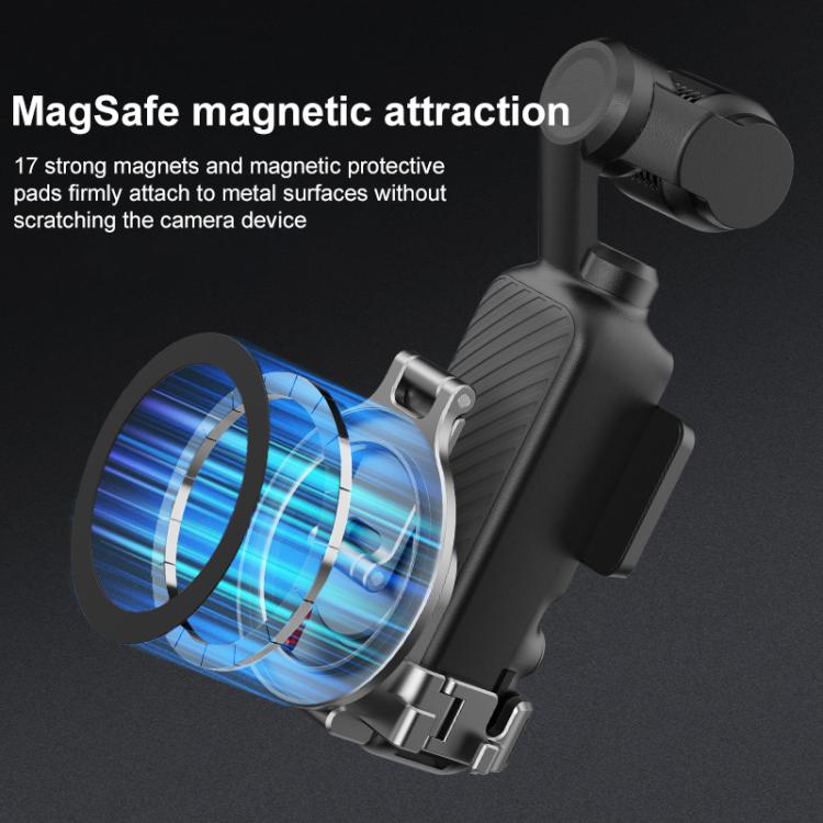 BRDRC Smartphone Teleprompter Stand Desktop Clamp Cold Shoe Extension Mount