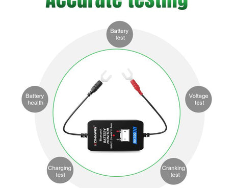 KONNWEI BK300 6V / 12V / 24V Car Bluetooth 5.0 Battery Monitor Diagnostic Tool, BK300