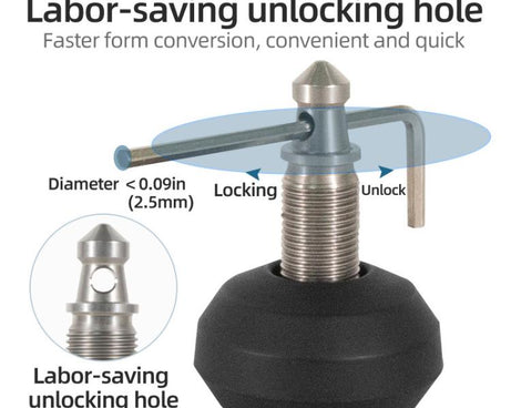 BEXIN FT-13 3/8 Screw Rubber Feet Pads Tripod Anti-Slip Foot Pad