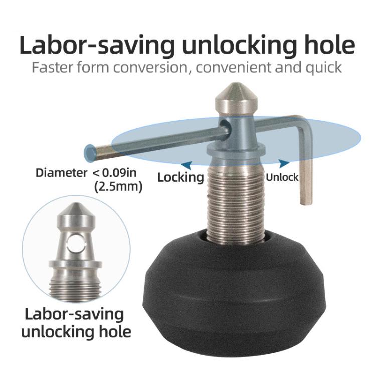 BEXIN FT-13 3/8 Screw Rubber Feet Pads Tripod Anti-Slip Foot Pad