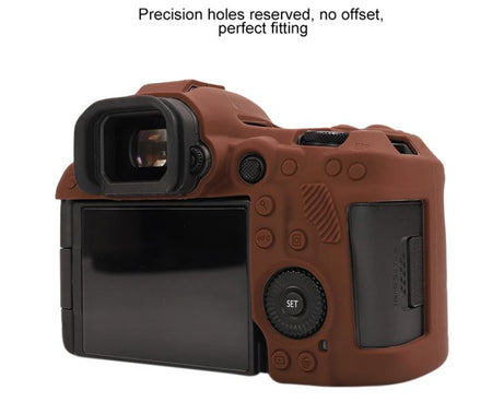 Glossy Soft Silicone Protective Case, For Canon EOS R5 Mark II / R5II