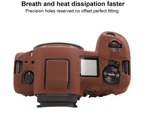 Glossy Soft Silicone Protective Case, For Canon EOS R5 Mark II / R5II