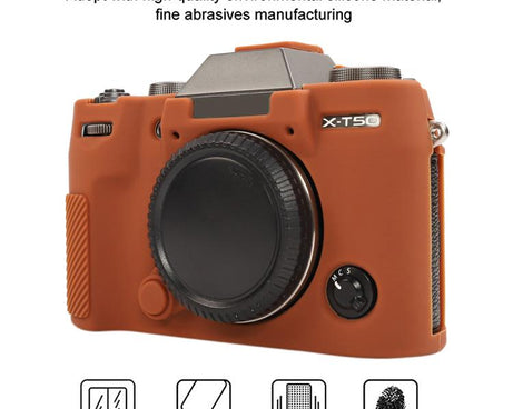 Glossy Soft Silicone Protective Case, For FUJIFILM X-T50