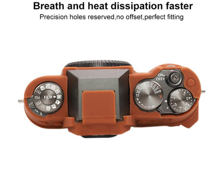 Glossy Soft Silicone Protective Case, For FUJIFILM X-T50