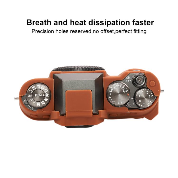 Glossy Soft Silicone Protective Case, For FUJIFILM X-T50