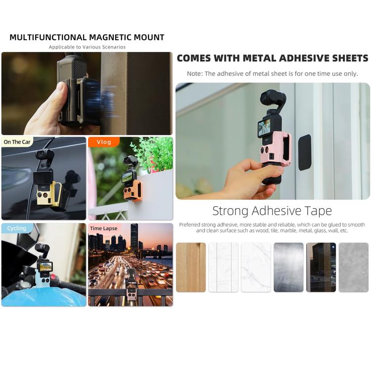 Sunnylife Multifunctional Magnetic Mount Tabletop Base Bracket