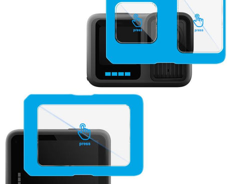 imak Tempered Glass Film with Camera Lens Film, Self-positioning Version, For GoPro HERO13 Black, For GoPro HERO12 Black