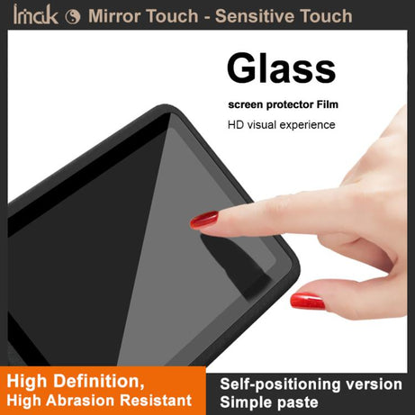 imak Tempered Glass Film with Camera Lens Film, Self-positioning Version, For GoPro HERO13 Black, For GoPro HERO12 Black