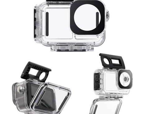 For DJI Osmo Action 5 Pro Magnetic 60m Waterproof Case