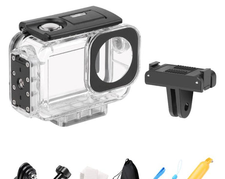 For DJI Osmo Action 5 Pro Magnetic 60m Waterproof Case