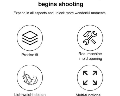 For DJI Osmo Pocket 3 Adapter Expansion Bracket