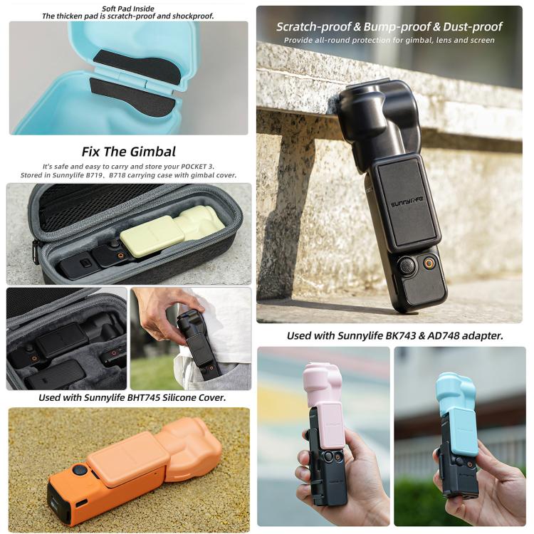 Sunnylife Colorful Gimbal Cover Camera Protector Screen Protective Case